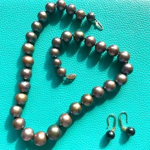Tahitian Pearl Choker - cultured